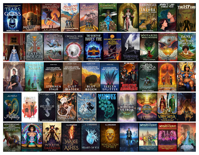 create a handpainted book cover for you