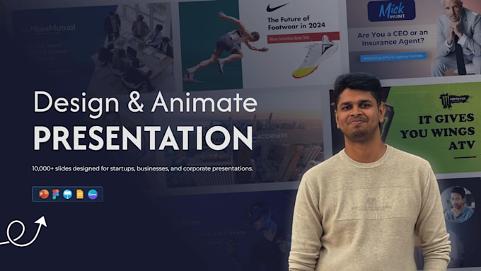 design professional powerpoint presentation slides with animation