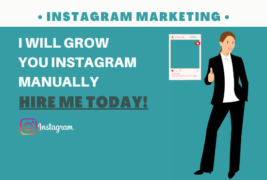be your instagram marketing specialist and growth expert