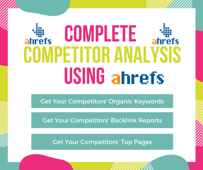 competitor backlink analysis ahrefs