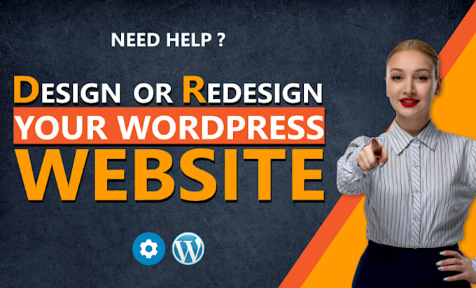 design, redesign, and revamp your wordpress website or blog