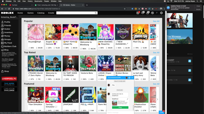 We Can Play Roblox Together In Any Game Roblox Game By Amazing Cool - roblox games i can play