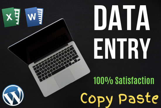 do fast data entry typing work job