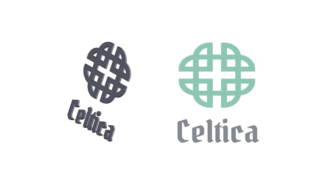 create your logo or shape in to 3d model for 3d print