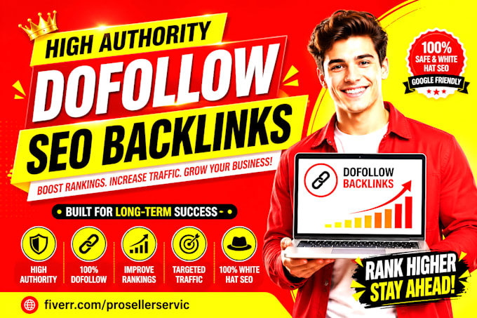 build high authority dofollow seo backlinks
