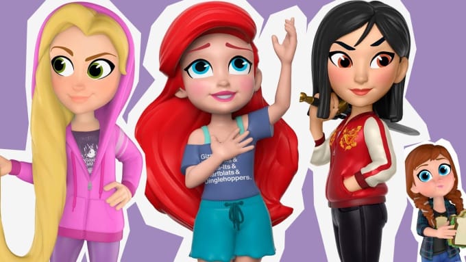 Draw Your A Beautiful Portrait In Disney Cartoon Style By Brianjab12 Best funny cartoon images & wallpapers for kids who love watching cartoon. fiverr