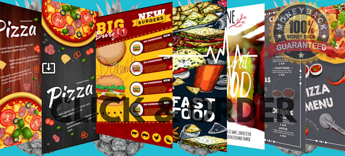 Design a creative restaurant menu by Nayemsagor | Fiverr