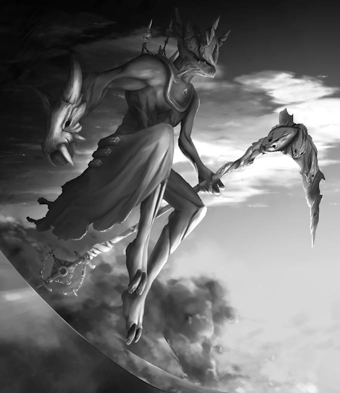 Design original characters and concept art for you by Leoncordeiro Fiverr