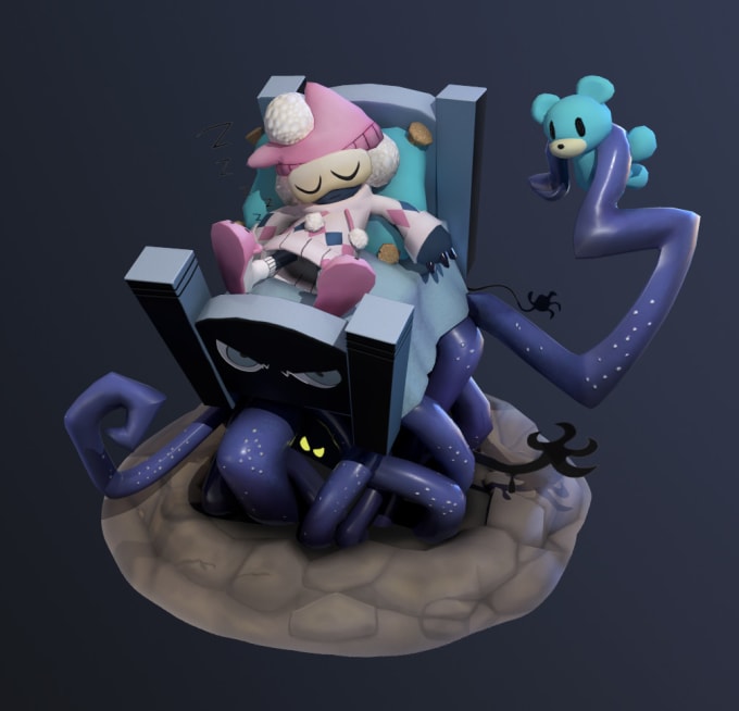 Build Your 3d Creature By Rhexus