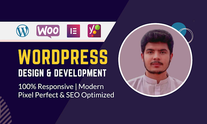 develop wordpress website design, business website
