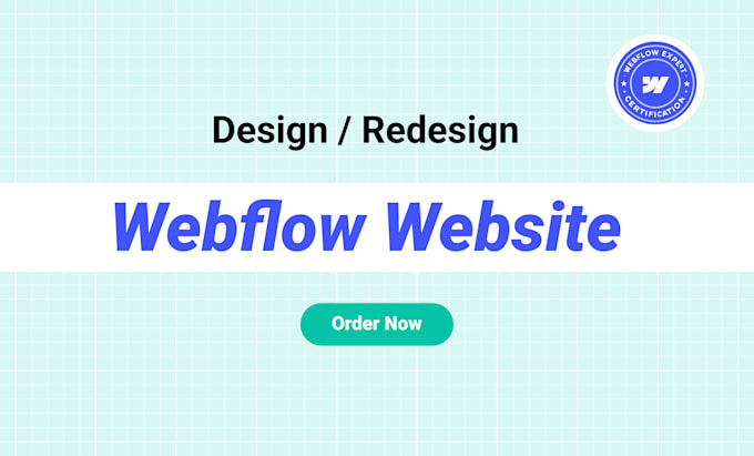design responsive webflow website