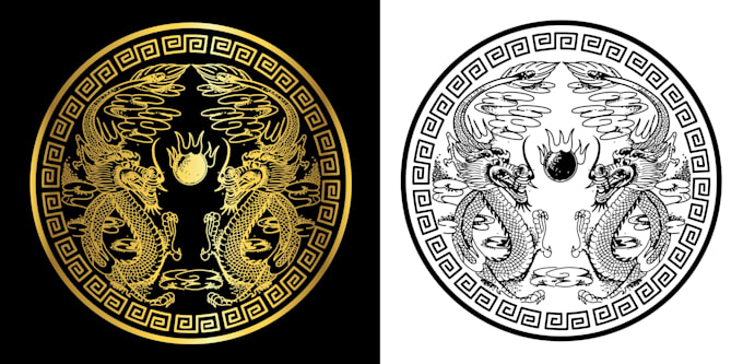 redraw and vectorise artwork or logo for tshirts, products
