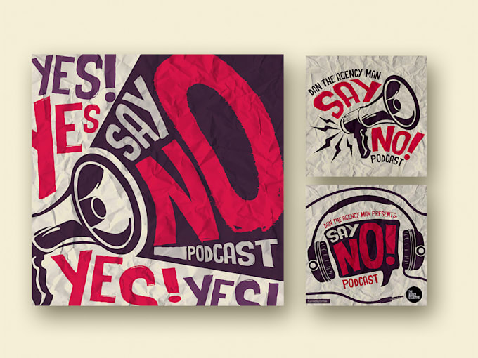 create engaging podcast artwork cover