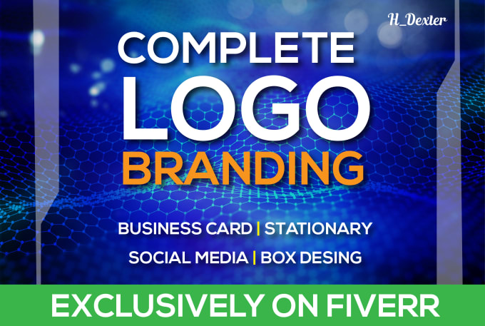 Do Complete Logo Design Branding Package