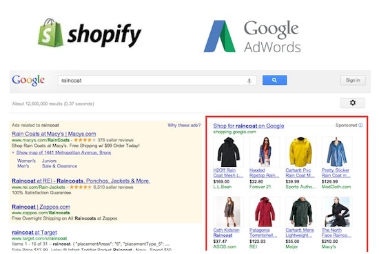 increase sales of your shopify store by google shopping ads