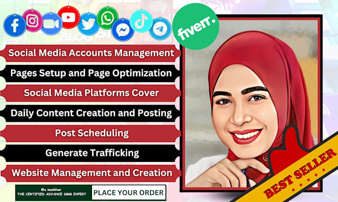 manage and grow social media pages