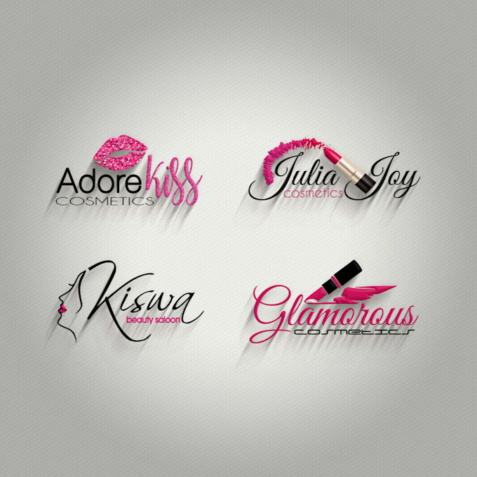 do feminine cosmetic makeup luxury fashion salon logo