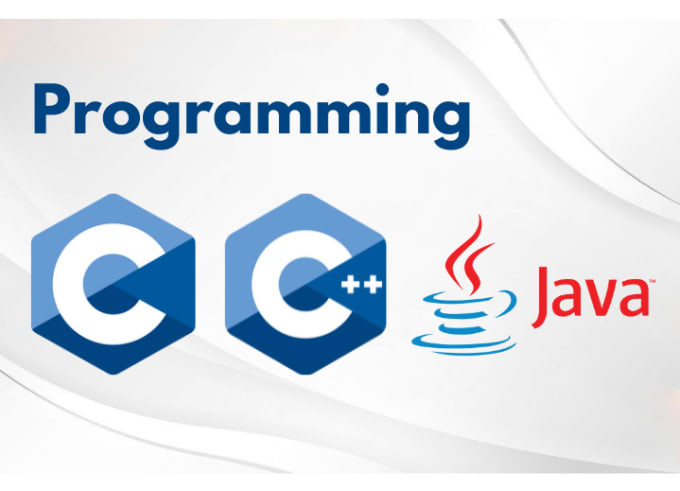 Do c, cpp and java programming projects by Sadia_zakria | Fiverr