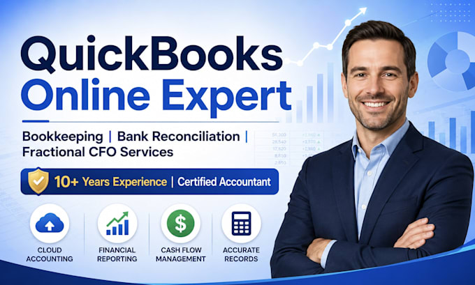 do bookkeeping, cleanup, catch up, and reconciliation in qbo