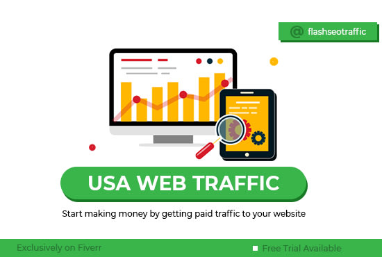 send unique USA web visitors to your website