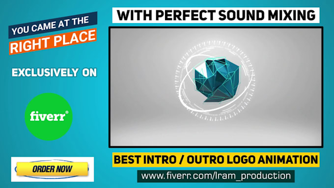 create amazing logo intro animation videos within12 hrs