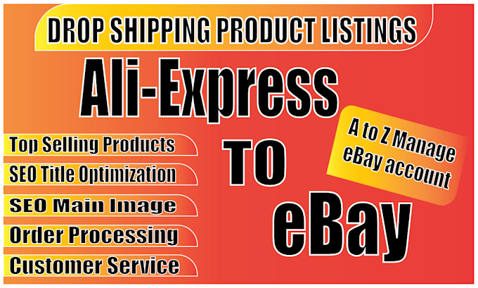 do aliexpress to ebay dropshipping listings