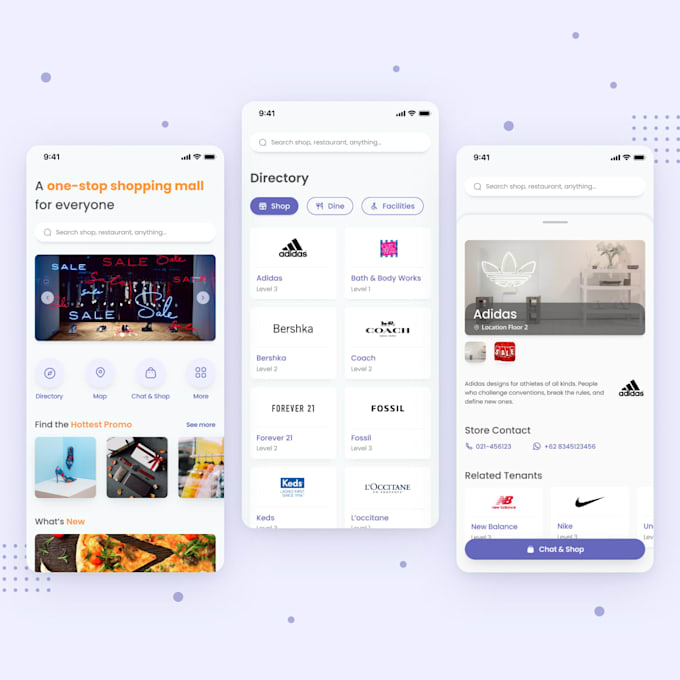 Design modern professional ui ux mobile app and website by Wdytari | Fiverr