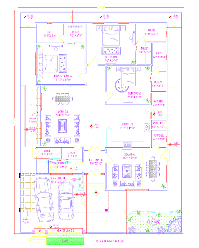 Make 2d Floor Plan In Auto Cad From Pdf And Images By Arktect Fiverr Make 2d Floor Plan In Auto Cad From Pdf And Images By Arktect Fiverr