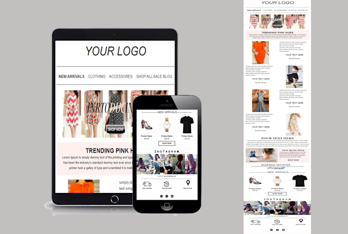 create a mailchimp newsletter template