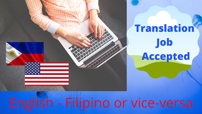 professionally translate english to filipino with accurate grammar