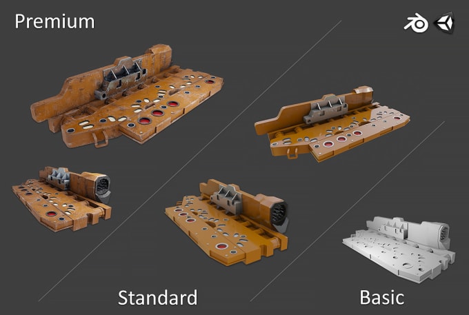 Do 3d Modeling For Game And Vr Assets By John1sta