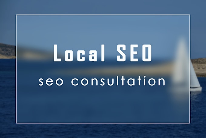 consult on local SEO