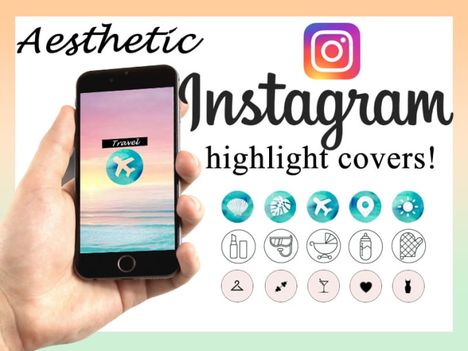 Design Cool And Aesthetic Instagram Highlight Covers Quickly By Mwilankandu