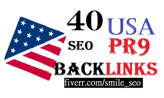 SEO Service Agency 40 USA high da pr9 backlinks,safe seo link building service 