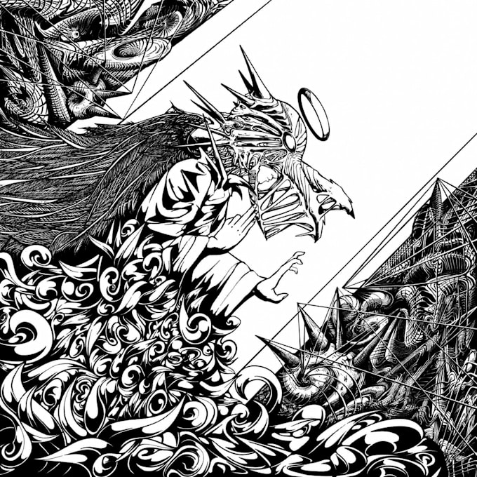 do dark art illustration