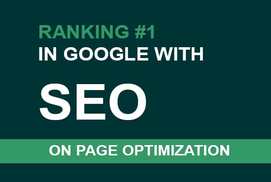 do SEO on onpage optimisation for any site