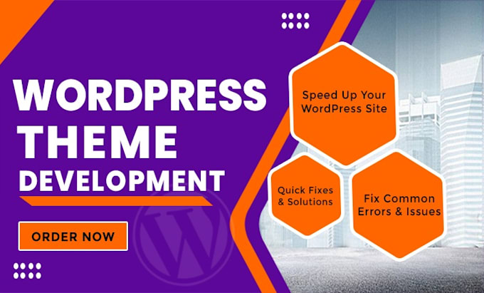develop wordpress custom themes and wordpress bug fix HTML CSS PHP