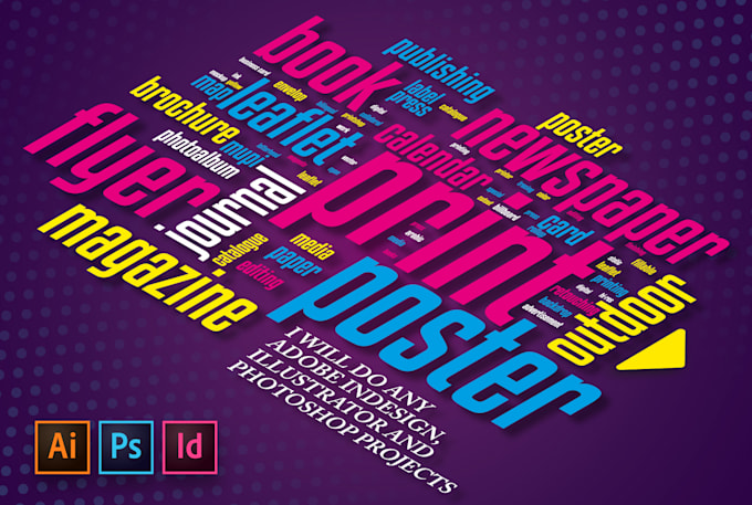 do top quality design in indesign, photoshop, illustrator