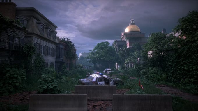 build a realistic 3d game level in unreal engine 4 or 5