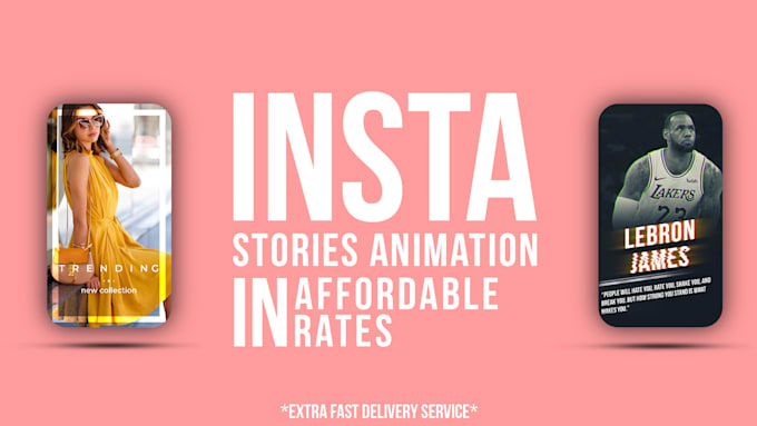 create animated instagram stories for you