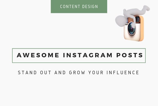 professionally design stunning instagram posts