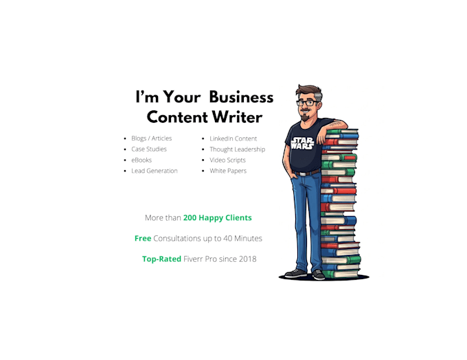 write  your business content needs