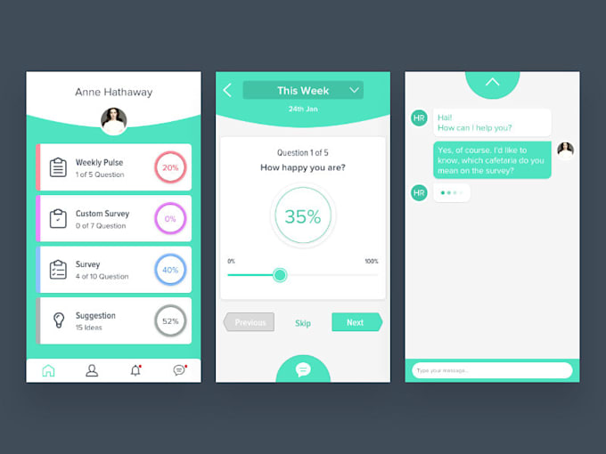 Create educational quiz app with attractive ui by Rashidbajeer | Fiverr