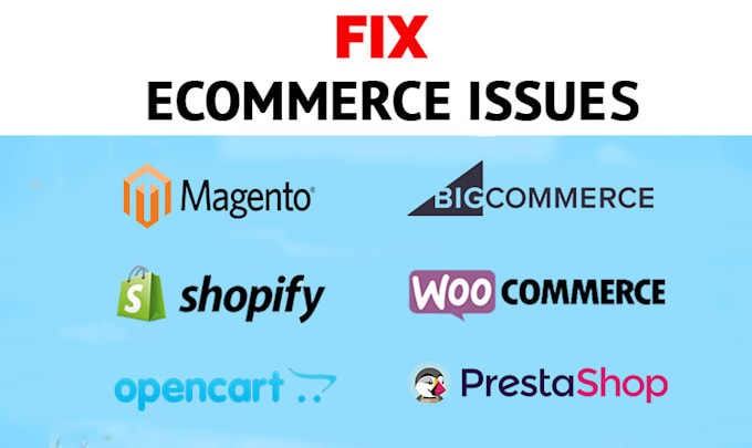fix ecommerce site issues
