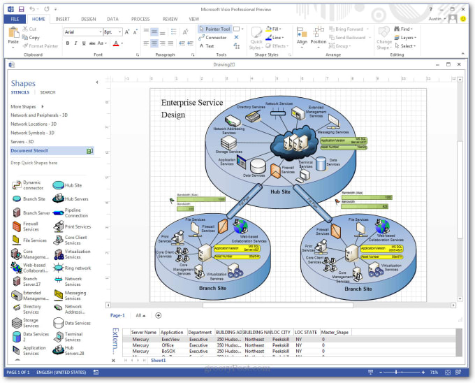 Create visio network diagram by Abdulkarim418 | Fiverr