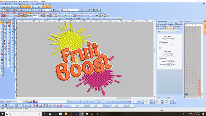 Embroidery Digitizing In Just 1 To 2 Hour By Dream Studiopk