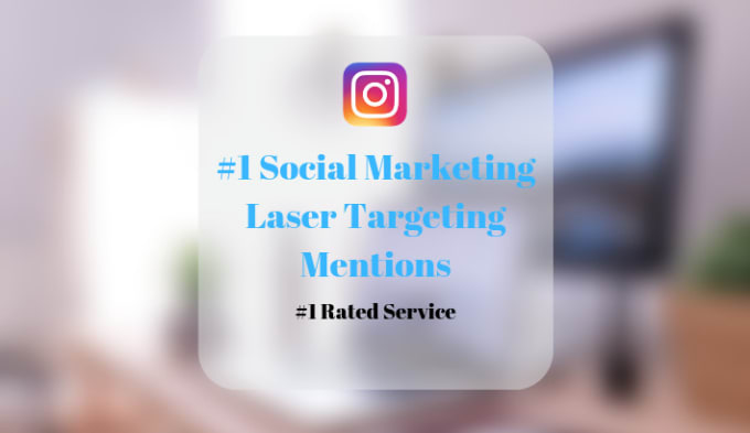 Mention laser targeted users in your instagram post by Prestigesocial | Fiverr