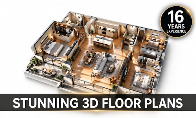 create stunning 3d floor plans
