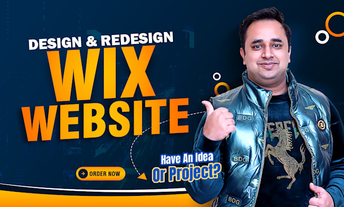 design wix website design, redesign business wix website, wix development