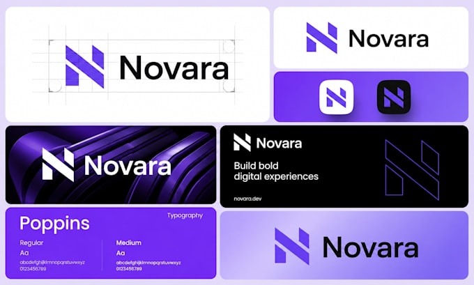 create brand guidelines, brand identity and branding kit